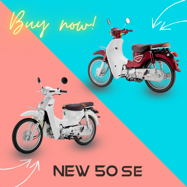 Xe máy 50cc ALLY New 50SE có những điểm hấp dẫn khác mà khách hàng chắc chắn ưng ý và muốn sở hữu 