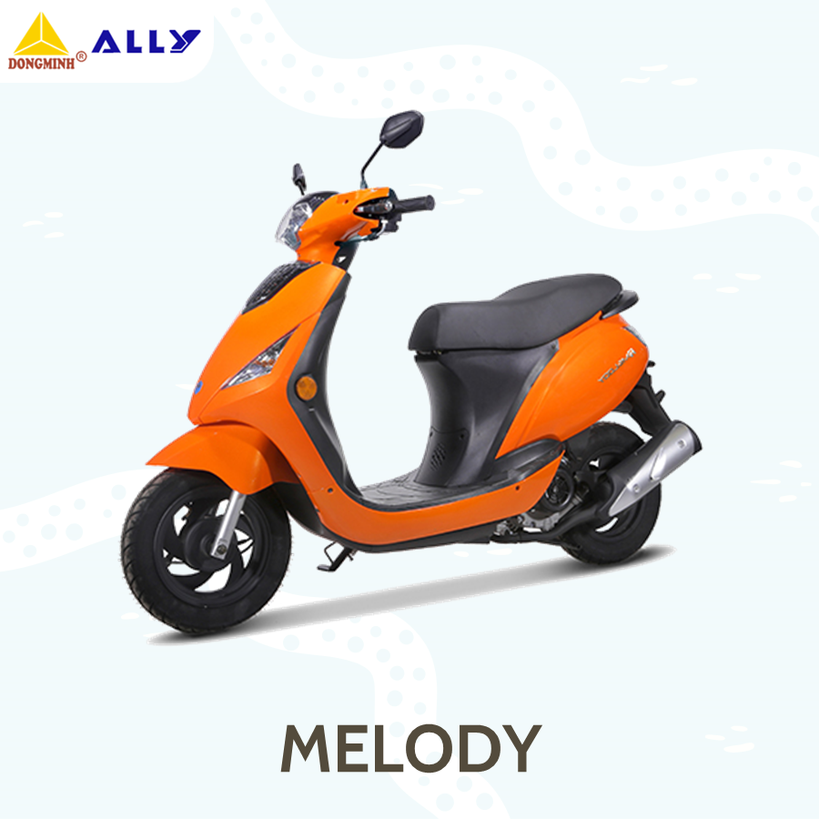 ALLY Melody nổi bật nhờ thân xe nhỏ gọn, trọng lượng nhẹ và thiết kế đặc biệt