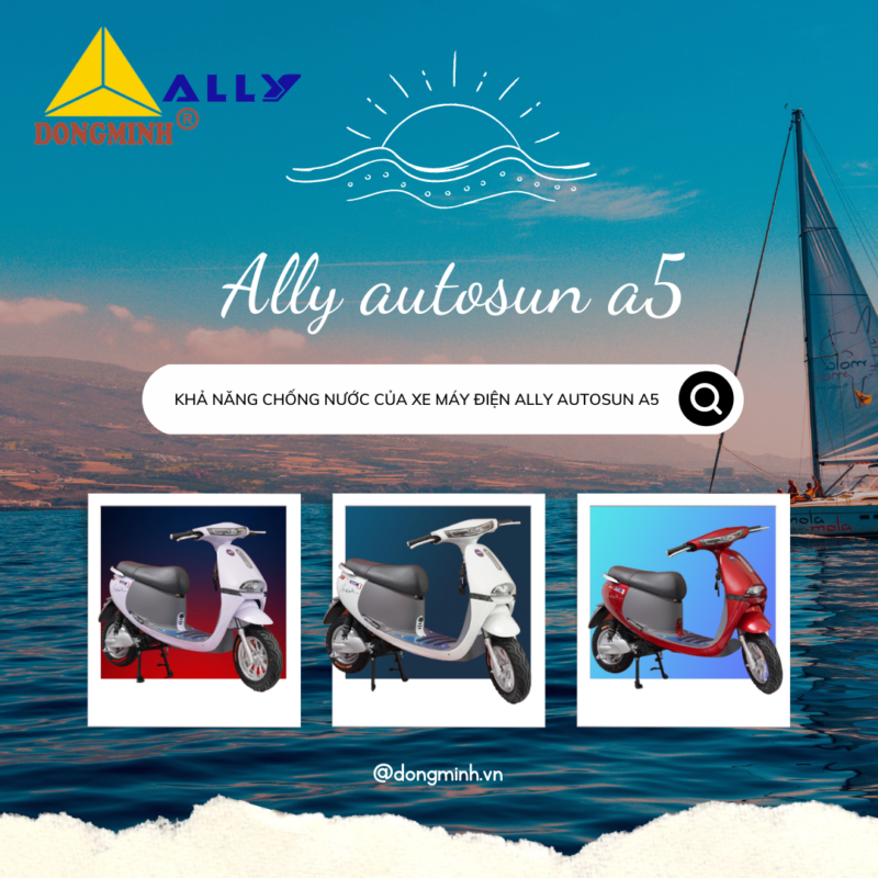 Đánh giá khả năng đi mưa, lội nước của xe điện ALLY AUTOSUN A5