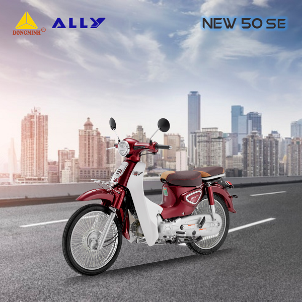 BỨT PHÁ TUYỆT VỜI CỦA XE MÁY 50CC ALLY NEW 50SE TRÊN THỊ TRƯỜNG