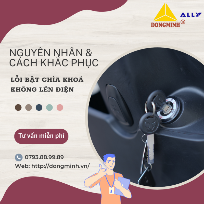 Bật chìa khoá không lên điện, nguyên nhân và cách khắc phục