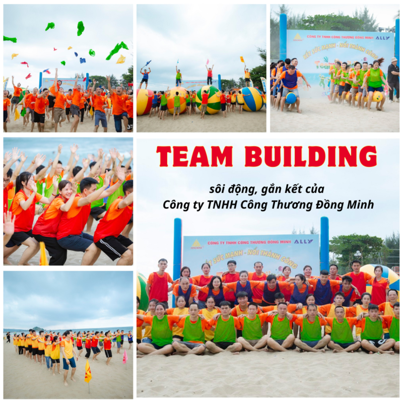 Team Building 2024 sôi động, gắn kết của Công ty Công Thương Đồng Minh