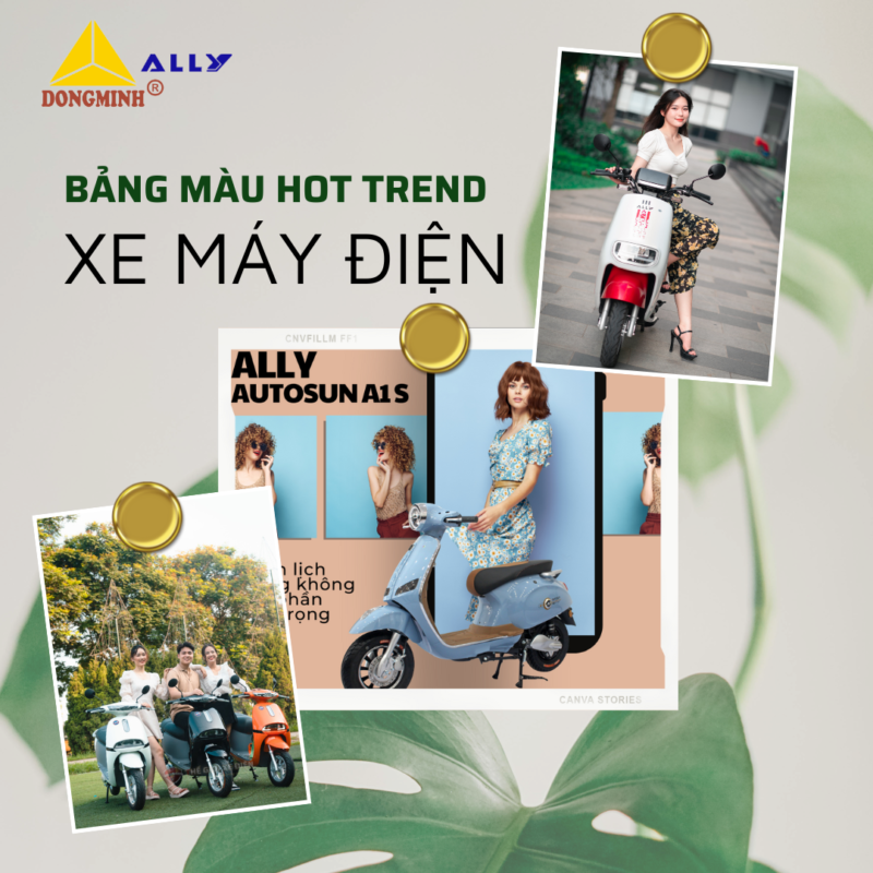 Gợi ý màu xe điện hot trend trên thị trường năm nay