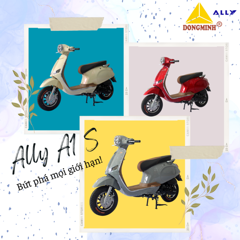 Mẫu xe 50cc đáng mua nhất đến từ thương hiệu ALLY