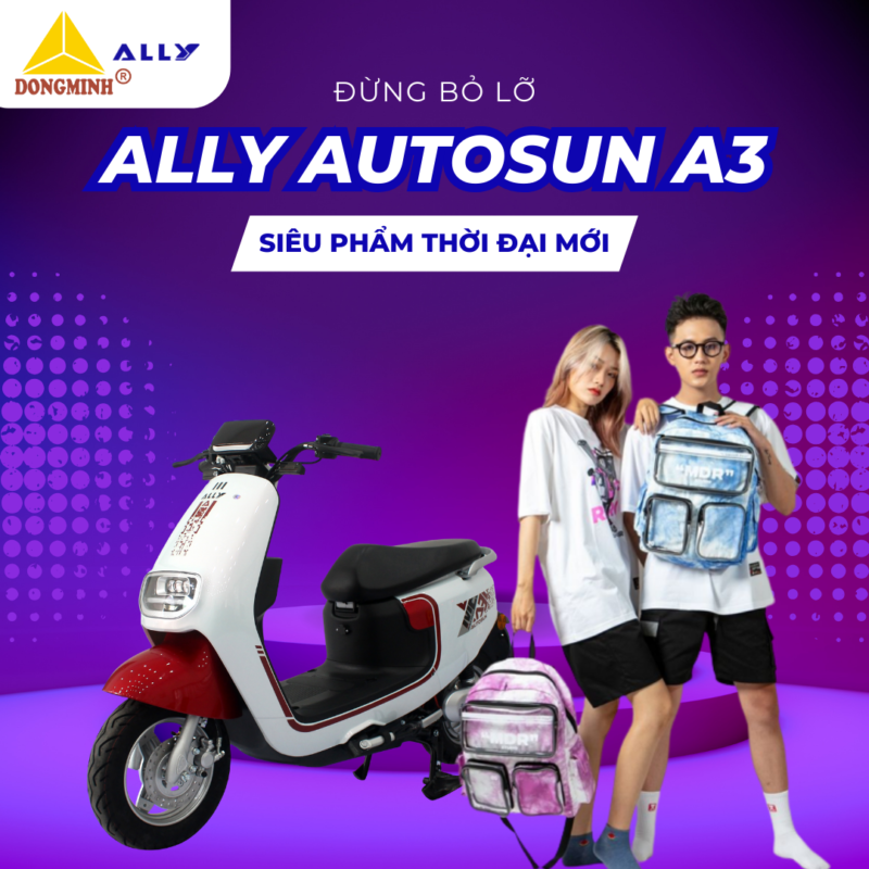 Trải nghiệm mẫu xe điện đời mới ALLY AUTOSUN A3