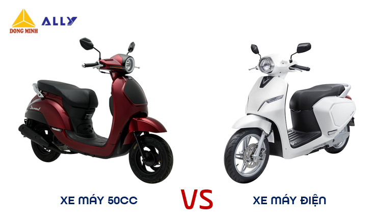 TỔNG HỢP KINH NGHIỆM NÊN MUA XE MÁY ĐIỆN HAY XE MÁY 50CC