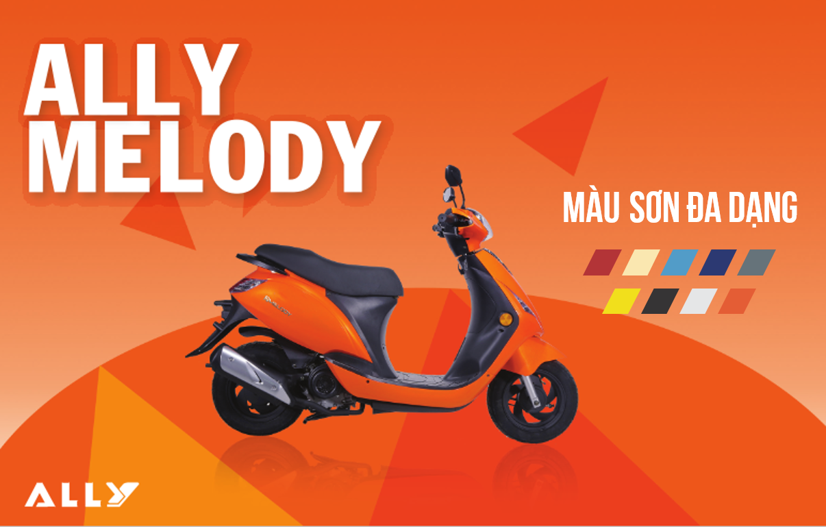 XE TAY GA 50CC MELODY – SỰ KẾT HỢP HÀI HÒA GIỮA CỔ ĐIỂN VÀ HIỆN ĐẠI