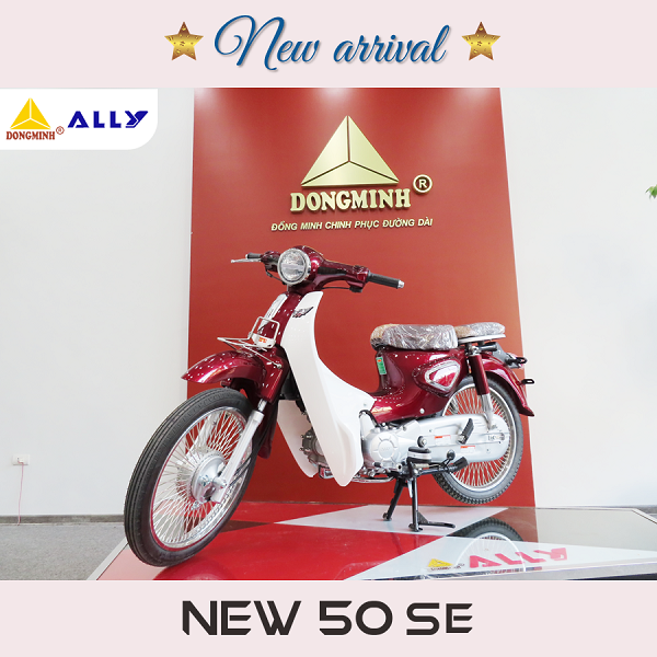 CHÀO ĐÓN SIÊU PHẨM MỚI – XE MÁY 50CC ALLY NEW 50SE