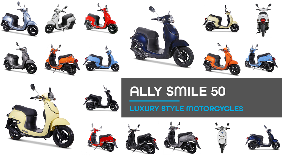 XE GA ALLY SMILE 50 PHÂN KHỐI – SANG TRỌNG VÀ KIÊU HÃNH