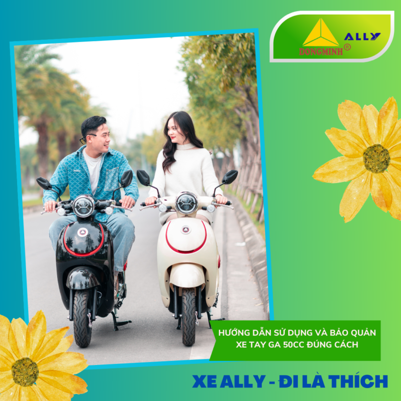 Sử dụng và bảo quản xe tay ga 50cc đúng cách