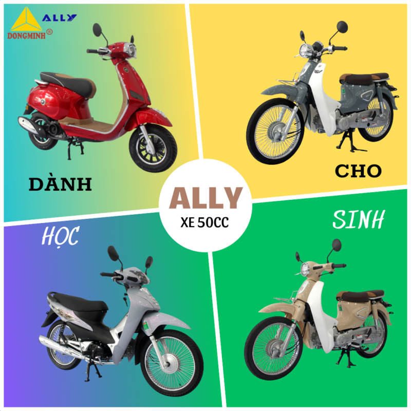 Mùa tựu trường bật mí mẫu xe máy 50cc đẹp mà chất dành cho học sinh