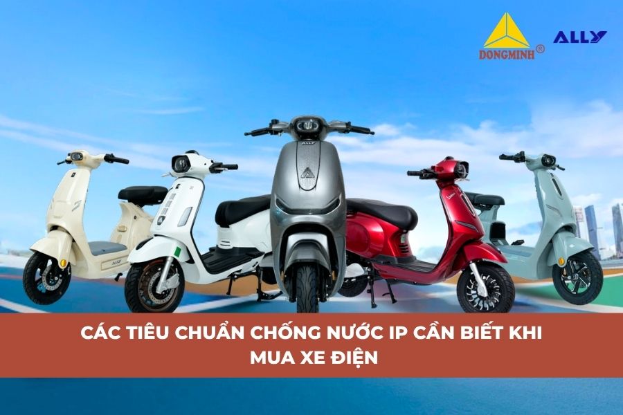 Các Tiêu Chuẩn Chống Nước IP Cần Biết Khi Mua Xe Điện