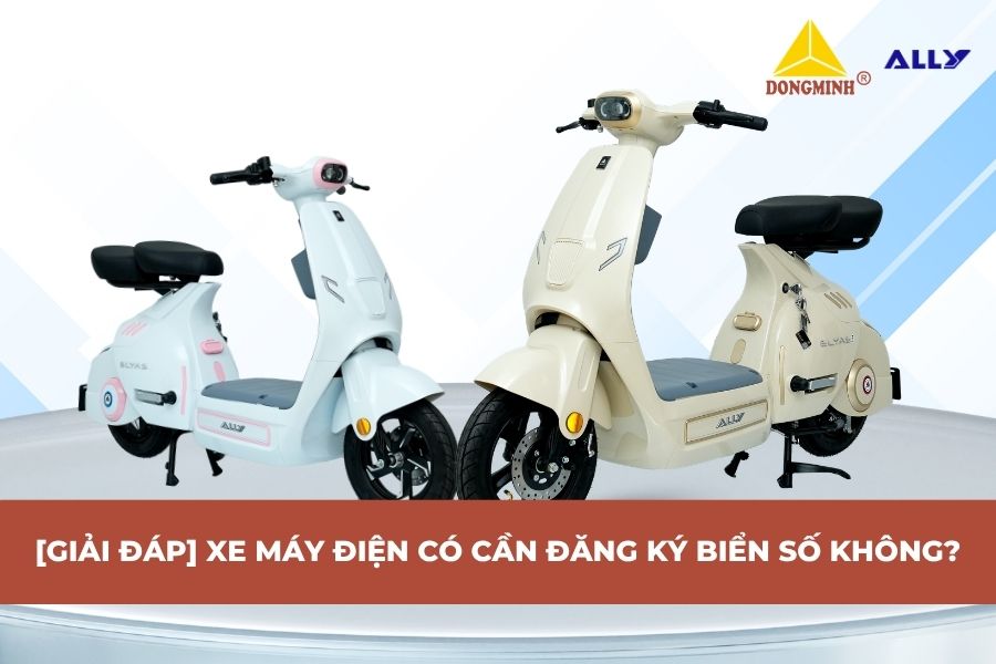 [Giải đáp] Xe Máy Điện Có Cần Đăng Ký Biển Số Không?