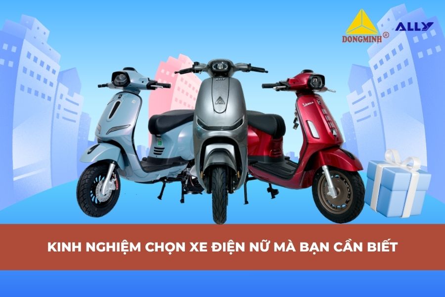 Kinh Nghiệm Chọn Xe Điện Nữ Mà Bạn Cần Biết