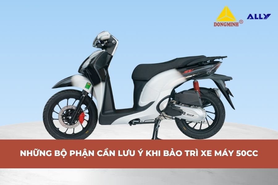 Những Bộ Phận Cần Lưu Ý Khi Bảo Trì Xe Máy 50cc